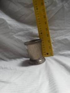 lot 24871 image: Vintage Metal Cup