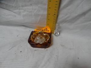 lot 24884 image: Ash Tray & Class Wine Plug