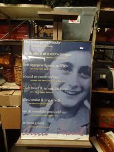 lot 24797 image: Large Format Anne Frank Poster