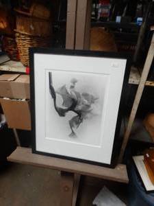 lot 24801 image: Black & White Art Picture