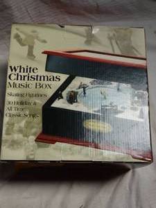 lot 25088 image: White Christmas music box