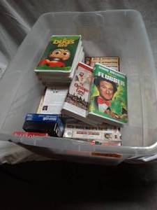 lot 25004 image: Misc Cassette Tapes and movies