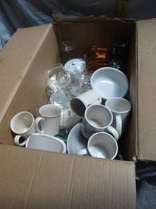 lot 24933 image: Lot of Misc. Glass Dishware