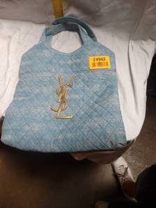 lot 24942 image: New YSL Purse & Carrying Pouch.
