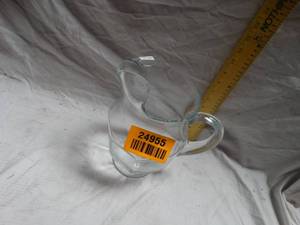 lot 24955 image: Big Glass Pitcher.