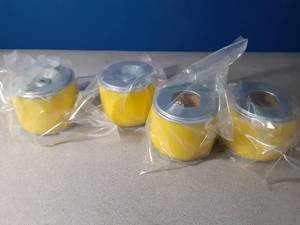 lot 746 image: 4 PCS 796031 Air Filter Compatible with 590825 591334 594201 John Deere MIU14395 MIU13038 MIU13963 GY21435 H-usqvarna YTH22V46 YTH24V48 YTA22V46 - Retail $35