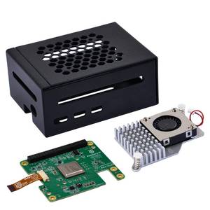 lot 784 image: GeeekPi AI HAT Build-in Hailo AI Accelerator with Metal Case & Active Cooler for Raspberry Pi 5 (26 Tops) - Retail $190