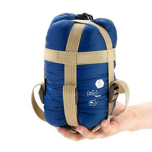 lot 855 image: ECOOPRO Warm Weather Sleeping Bag - Portable, Waterproof, Compact Lightweight, Comfort with Compression Sack - Great for Outdoor Camping, Backpacking & Hiking-83 L x 30 W Fits Adults - Retail $28