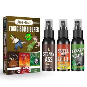 lot 885 image: A AIFAMY 3P Fart Spray Extra Strong 30ml Potent Stink Spray Non Toxic Fart Bomb Prank Stuff Hilarious Gag Gifts for Adults or Kids - Retail $10