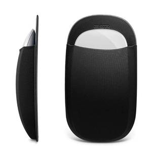 lot 902 image: ESR Slim Mouse Holder, Case for Magic Mouse, with Reusable Adhesive, No Glue Residue, Compact Elastic PouchCarrying Sleeve, Can Be Attached to iPad or MacBook, Black - Retail $10