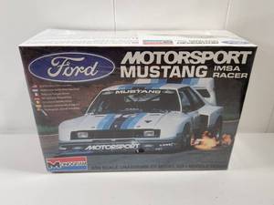 lot 102 image: Monogram Ford Motorsport Mustang IMSA Racer Model Kit