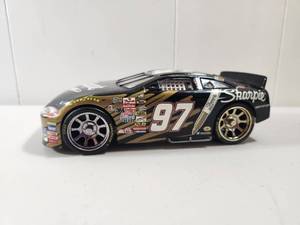 lot 106 image: NASCAR Sharpie Black #97 Racing Diecast Car Model
