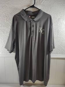 lot 130 image: Kansas City Royals MLB TX3 Cool Performance Polo Shirt
