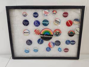 lot 145 image: McGovern Shriver 1972 Presidential Campaign Button Collection