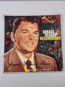 lot 154 image: Ronald Reagan Recommends Award Winning Music LP Record