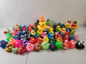 lot 176 image: Large Collection of Rubber Duck Bath Toys