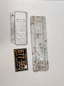 lot 183 image: Motorcycle License Plate Collection
