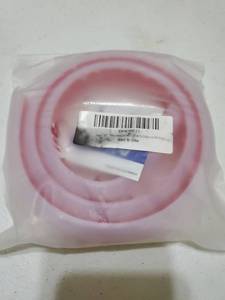 lot 63054 image: 39 Transparent Shower Threshold Water Dam Stopper for Dry and Wet Separation, Self Adhesive Collapsible Walk in Shower Splash Guard Seal Strip, Silicone Sink Edge Water Barrier for Bathroom, Kitchen - Retail $15