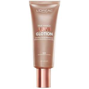 lot 63067 image: LOreal Paris True Match Lumi Glotion Glow Enhancer - 903 Medium Glow - 1.35 fl oz. - Retail $15