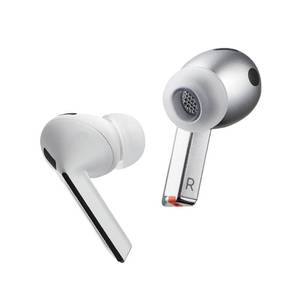 lot 63093 image: Earfit MAX for Galaxy Buds 3 Pro - Galaxy Buds Pro 3 Ear Tips - Premium Silicone Earbud Tips for Samsung Galaxy Buds 3 Pro -SMAPP-Certified- Noise Cancellation (Phantom Black, MS) replacement only - Retail $21