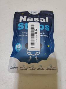 lot 63094 image: Nasal Strips for Better Breathing - 60 Count Package - Retail $15