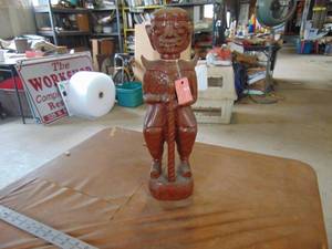 lot 3209 image: 16 Wooden Carving