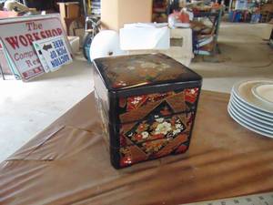 lot 3224 image: Trinket Boxes - Stackable - Asian Theme