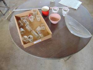 lot 3258 image: Shot Glasses - Glass Boat and More
