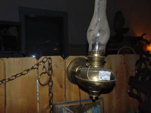 lot 3308 image: Electrified Lamp