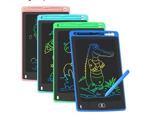 lot 72627 image: 4 Pack LCD Writing Tablet for Kids, 8.5 Inch Colorful Doodle Board Drawing Tablet, Educational Learning Toys Birthday Gifts for Boys Girls Age 3 4 5 6 7 8 - Retail $15