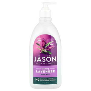 lot 72683 image: JASON Calming Body Wash  Lavender  30 fl oz - Retail $259
