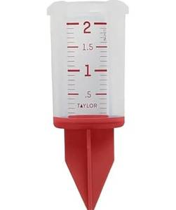 lot 72689 image: Taylor Break and Freeze Sprinkler Rain Gauge - Retail $8