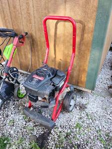 Troy-Bilt 2600 PSI Gas Pressure Washer with Briggs & Stratton Engine - Not Tested - Has Compression - May be Missing Some Ext Pieces