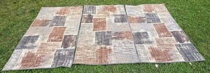 lot 57 image: Set of 3 Contemporary Area Rugs