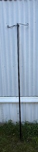 lot 71 image: Decorative Metal Shepherds Hook Garden Hanger