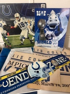 lot 147 image: Indianapolis Colts Super Bowl XLI World Championship Memorabilia Collection