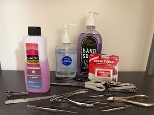 lot 199 image: Ultimate At-Home Manicure & Nail Care Bundle - 15 Pieces