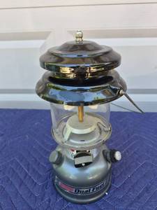 lot 112 image: Coleman Dual Fuel Camping Lantern