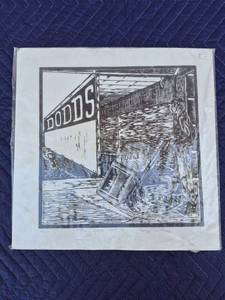 lot 127 image: The Load Out - Original Woodcut Print by Doily Willey