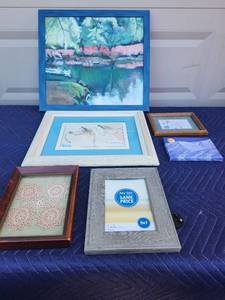 lot 434 image: Mixed Framed Artwork Collection Lot