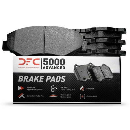 lot 36115 image: Dynamic Friction Company 5000 Advanced Brake Pads - Ceramic 1551-0369-00-Front Set - Retail $51