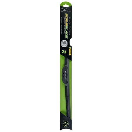 lot 38814 image: 24  610MM BLACK EDITION SILICONE SCRUBBLADE WIPER BLADE