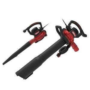 lot 37421 image: Hyper Tough 12 Amp Electric Leaf Blower and Vacuum Combo HT21-401-002-05  - Retail $87