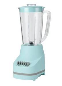 lot 37447 image: Mainstays 6 Speed Blender with 48 ounce Pitcher, Aqua Sparkle