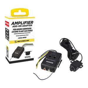 lot 41578 image: Scosche LOC2SL-WM1SD Line Output Converter w Remote Control Knob RCA Converter Quality Sound Car Audio