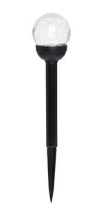 lot 41586 image: Mainstays Solar Powered Black LED, NO BALLS, 5 COUNT