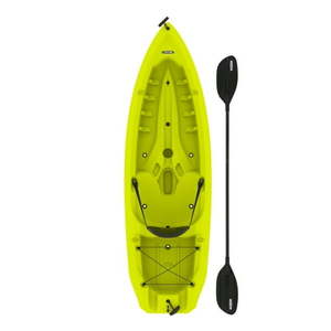 lot 37460 image: Lifetime Daylite 80 Sit-on-top 8 Ft. Kayak  Chartreuse (91347) - Retail $200