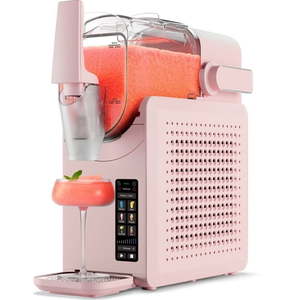 lot 40414 image: Iceman by Chefman Slush-Ease Slushy Maker with Touchscreen  Pink - Retail $219