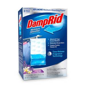 lot 41638 image: DampRid Hanging Moisture Absorbers  Lavender Vanilla  3 Count