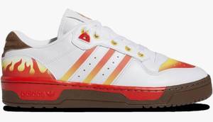 lot 41694 image: Adidas Mens Demon Slayer Rivalry Low Sneakers -Size 9